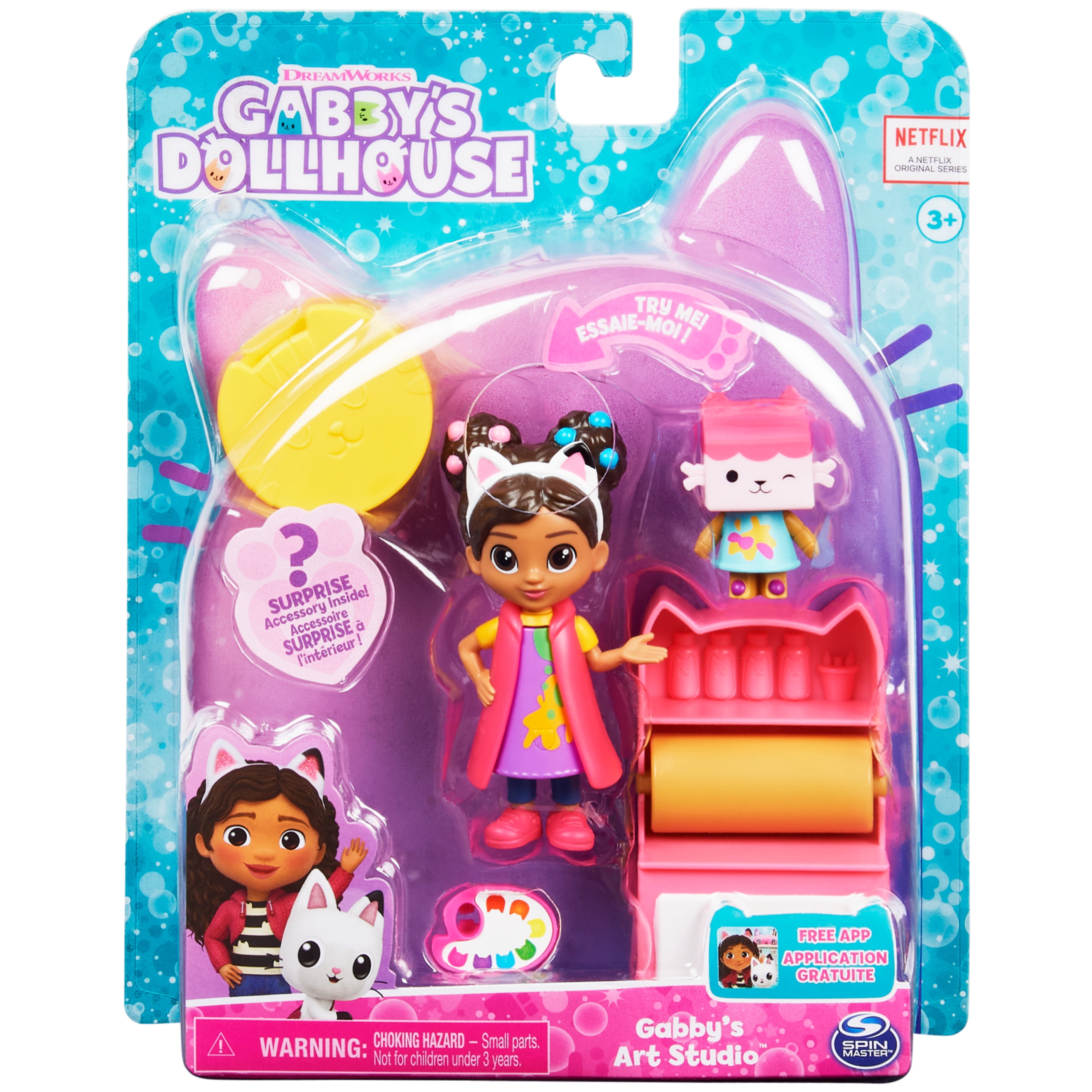  Gabby's Dollhouse, Gabby Girl and Kico the Kittycorn Toy  Figures Pack, with Accessories and Surprise Kids Toys for Ages 3 and up :  Toys & Games