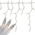 thumbnail image 3 of Brite Star 300ct Mini Icicle Christmas Lights Warm White - 20' White Wire, 3 of 4