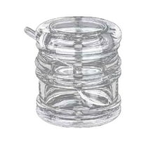 Clearance Under $5 TOTOYTO Clear Glass Sugar Bowl Set with Lid and Spoon