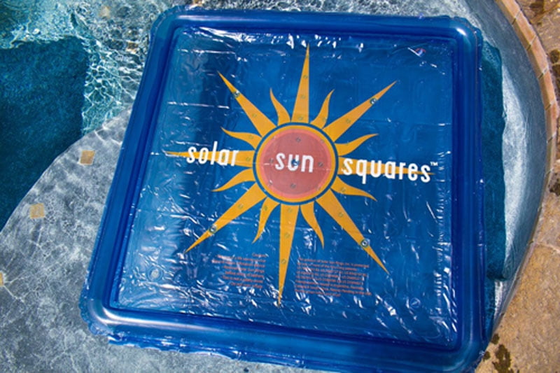 solar sun rings pool