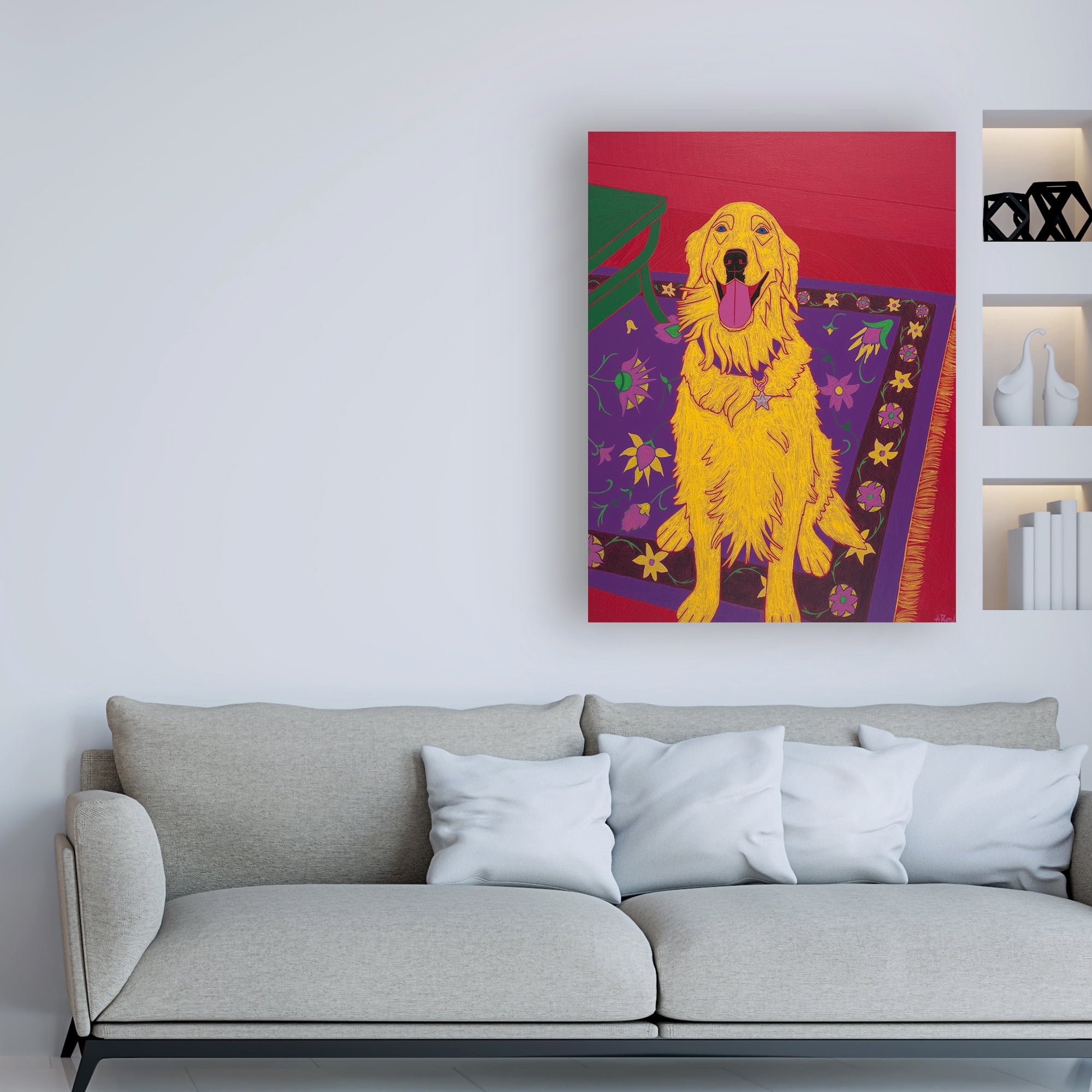 Trademark Fine Art 'Bon Vivant' Canvas Art by Angela Bon