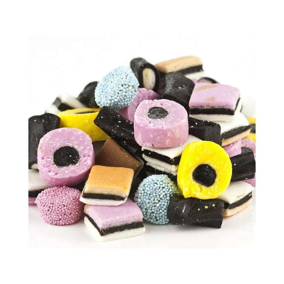 SweetGourmet English Style Allsorts Licorice Mix, 1 Pound