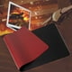 thumbnail image 4 of Almohadilla De Escritorio Alfombrilla de ratón de PU de doble cara, alfombrilla impermeable para PC de escritorio de juegos (25x21cm rojo + negro), 4 of 6