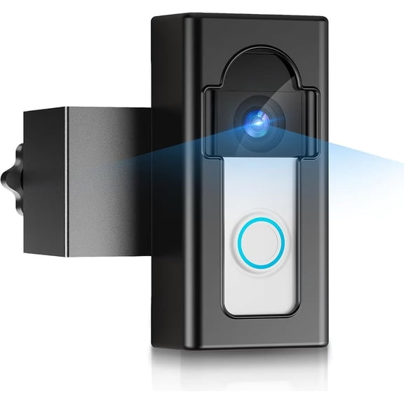 Universal Anti-Theft Video Doorbell Bracket - No Drill Installation for Camera Doorbells