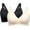 2 Pack-black,cream, variant on Nursing Bras for Breastfeeding, Seamless Pregnancy Maternity Bra Wireless Classic Jelly Strip Support Nursing Bra