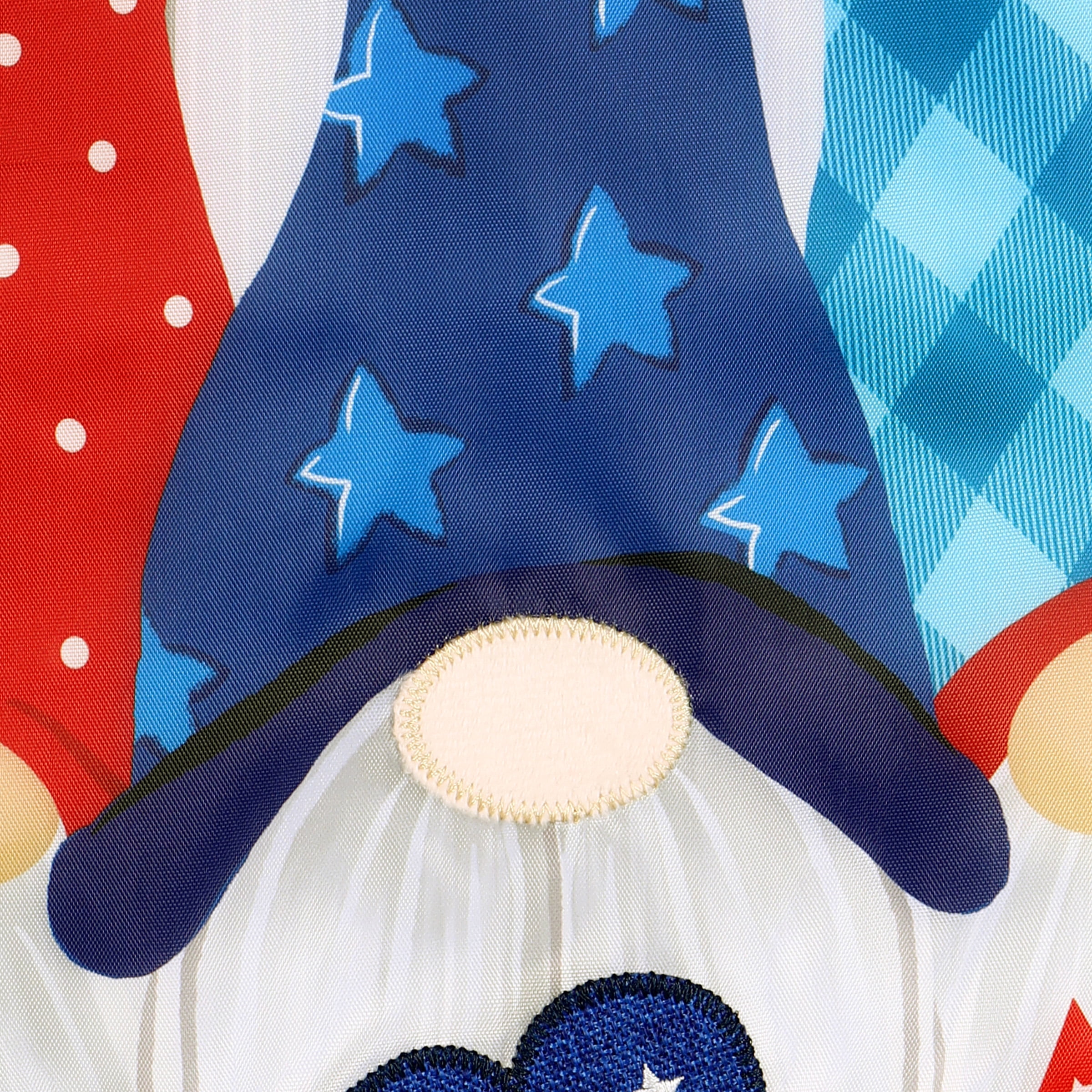 Meadow Creek Spring Outdoor Yard Flag, Gnome of the Brave, Assembled 18“H x 11.5“W