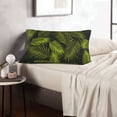 thumbnail image 6 of Lsque Tropical Palm Leaves Fern Leaf Pattern Pillow Case – Soft & Cozy Throw Pillow Cover, Hypoallergenic Cushion Case for Sleeping Women with Envelope Closure-20"x30", 6 of 6