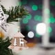 thumbnail image 1 of Árbol de Navidad de madera colgante, decoración navideña, escena navideña, decoración de árbol de Navidad colgante, varios diseños disponibles, 1 of 6