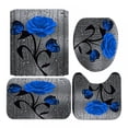 thumbnail image 1 of Liquidation! Rideau de Douche à Impression Numérique 3D des Fêtes 4 Pcs pour Décoration de Maison / Hôtel / Fête, 1 of 4