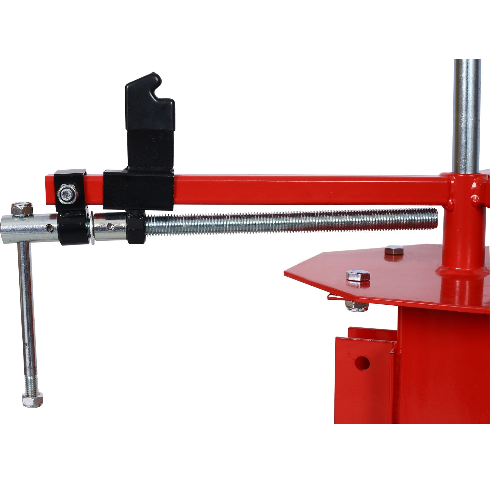 , Multi Manual Tire Changer Auto Car Tire Changer Car/Truck/Motorcycle Portable Hand Tool Tire Bead Breaker Changer 4" to 21", Red ,Steel ,
