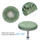 thumbnail image 3 of Cubiertas de taburete redondas Uxcell, paquete de 3, cubiertas elásticas para taburetes de bar de 12"-14", verde, 3 of 7