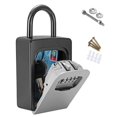 thumbnail image 1 of MesaSe Combination Lock Key Sturdy Key Lock Box Professional Key Safe Box Sturdy Resettable Code 4 Digit Combination Key Storage Lock Box Portable Lock Box for Home Security House Key, 1 of 11