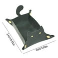 thumbnail image 1 of Agiferg Creative Cartoon Debris Tray Folding Storage Box In Living Room Leather Porch Key Storage Box, 1 of 2
