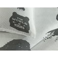 thumbnail image 3 of Ambesonne Saying Quilted Coverlet 3 Pcs, Stay Wild and Wander, Queen Size, Grey, 3 of 4
