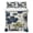 DarkSlateGray, variant on Full Quilt Set 78''x90'', Video Game Lightweight Summer Bedspread Coverlet Set with 2 Pillow Shams, Black White Game Controller Monochrome Breathable All Season Quilt Bedding for Bedroom/Guest Room