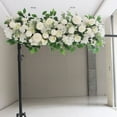 thumbnail image 3 of KunMing 1PC Artificial White Flower for Wedding Arch, Garden Parties, Table Centerpieces, Flower Arrangements, Reception Decorations, Wall Decor, 3 of 5