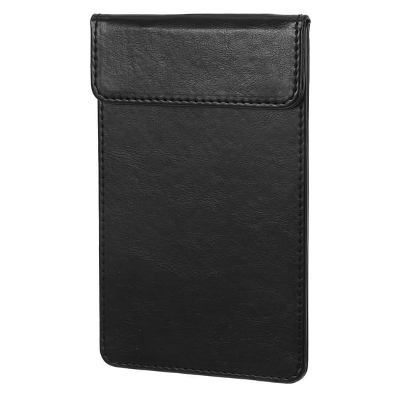 OUNONA Wallet Server Business Bill Holder Nurse 16.00X10.00X1.00CM Black