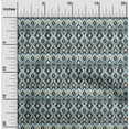 thumbnail image 2 of oneOone Polyester Lycra Sky Blue Fabric Ikat Sewing Craft Projects Fabric Prints By Yard 56 Inch Wide, 2 of 5