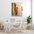 thumbnail image 3 of Stupell Industries Red Moped in City Transportation Photography Gallery Wrapped Canvas Art Print Wall Art, 36 x 48, 3 of 8