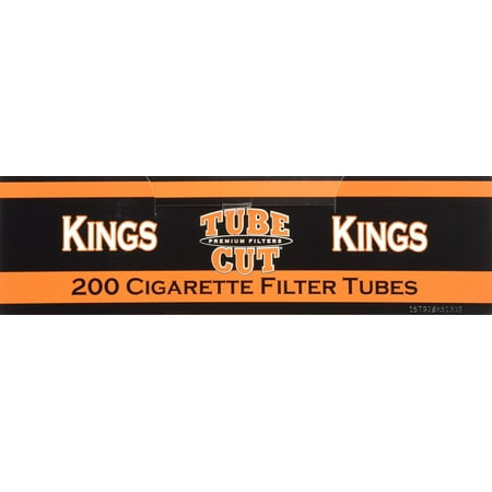 Gambler Tube Cut Regular King Size RYO Cigarette Tubes 200ct Box (5 (Best Ryo Cigarette Tubes)