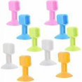 thumbnail image 1 of SHAR Silicone Door Stopper - Set of 10, Wall Door Handle Protector, 1 of 5