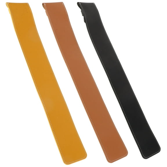 HOOWIFFY Portable PU Drumstick Holder 3-Pack Multi-Color Case for Instrument