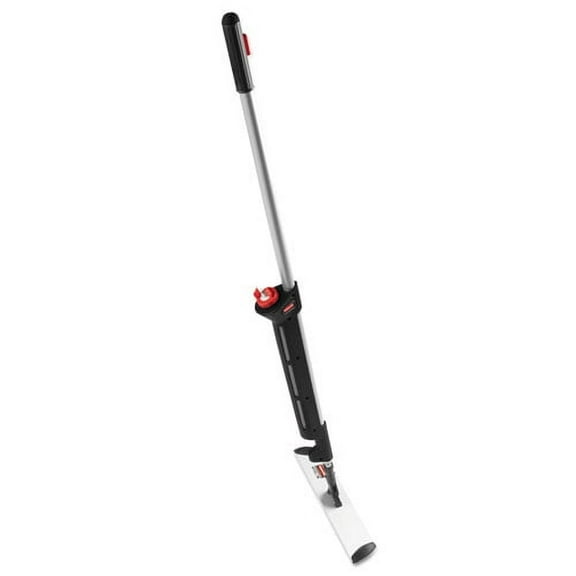 Pulse Microfiber Spray Mop System, 17" Wide Microfiber Head, 52" Black Plastic Handle | Bundle of 2 Each