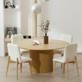 thumbnail image 4 of Bethea Solid Wood and Fabric Dining Chairs in Natural Color (Set of 2), 4 of 7