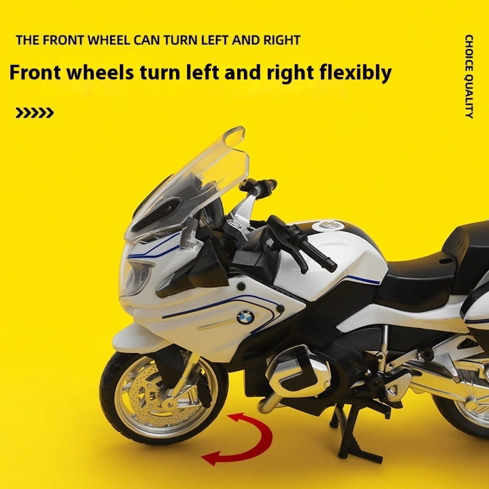 CCA 1:12 BMW R1250RT Motorcycle Alloy Diecast Model Simulation Collect Hobby Model Ornaments Gift For Friend Boys Display