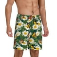thumbnail image 2 of Sikiie Sunflowers And Butterflies Mens Pajama Shorts, Lightweight Lounge Pant with Pockets Soft Sleep Pj Shorts for MenMedium, 2 of 6