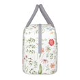 thumbnail image 6 of Japuie Wildflower Watercolor 2 Print Insulated Lunch Bag,Lunch Box for Women Men,Large Capacity Lunch Tote Bag,Lunch Container for Office Work Picnic Beach or Travel, 6 of 7