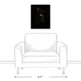 thumbnail image 3 of Creative Products Creepy Cat 16x20 Canvas Wall Art, 3 of 5