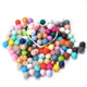 thumbnail image 5 of LOFCA 50 cuentas de silicona de 9/12/15 MM, cuentas redondas para hacer joyas, pulseras, llaveros, collares, accesorios de joyería, 5 of 5