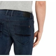 Buffalo Mens Size 38x32 Axel Super Plush Slim Fit Jeans, Dark Blue