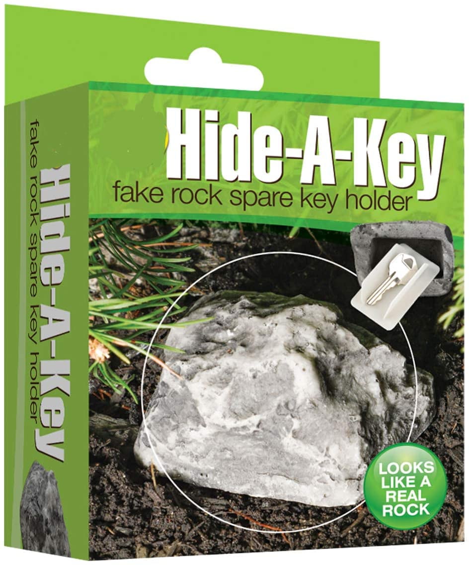 New Lucky Line 90601 Rock Key Hider Rock Hide a Key Fake Garden Rock 