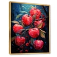 thumbnail image 2 of Designart "Red Apple Blossom composition" Farm Floater Framed Canvas Wall Art, 2 of 7