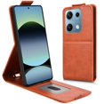 thumbnail image 3 of Folio Phone Case for Xiaomi Redmi Note13 Pro 4G Magnetic Kickstand Cover with Camera Protection Brown, 3 of 7