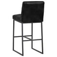 thumbnail image 5 of Home Square Spyros 30" Faux Leather Barstool in Black - Set of 3, 5 of 8