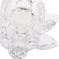 thumbnail image 3 of Pisapapeles de Cristal Zulema Flor 4 Pulgadas Transparente, 3 of 5