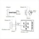 thumbnail image 2 of Tuya 1080P WiFi Timbre de Puerta Cámara para Smart Life Timbre Electrónico Inalámbrico PIR Detector de Movimiento, 2 of 5