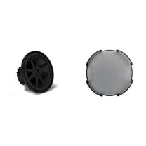 Kicker 50CVX154 CompVX 15 Subwoofer, Dual Voice Coil, 4-Ohm, & 52GR15 Grill Bundle
