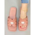 thumbnail image 1 of Women's Flat Sandals, , Elegant, Minimalist, Anti-Slip, Wear-Resistant, Large Size, Fashionable Slippers, Spring/Summer, 1 of 5