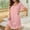 Pink, variant on Lutiedan Nightgowns for Women Short Sleeve Crew Neck Short Nightshirt Summer Soft Cooling Pajamas Dress Casual Sleepwear