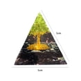 thumbnail image 3 of Crystal Energy Orgone Pyramid Árbol de la vida Prosperidad Molde Riqueza Sanar Gema, 3 of 3