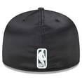 thumbnail image 4 of Men's New Era  White Milwaukee Bucks Throwback Satin 59FIFTY Fitted Hat, 4 of 5