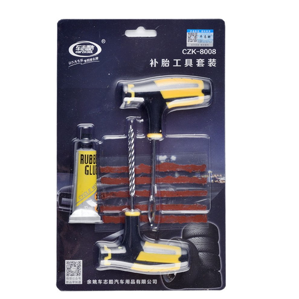 Car Vacuum Tire Repair Tool Car Tire Repair Kit Glue Strip Fast Glue