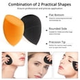 thumbnail image 5 of Foundation beauty sponge shape, flawless, suitable for liquid, cream and powder, best oily, combined with normal skin, no streak application, 5 of 5