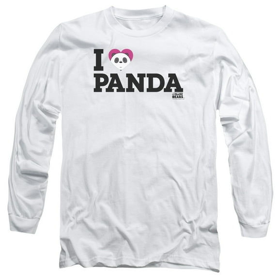 We Bare Bears - Heart Panda - Long Sleeve Shirt - XX-Large