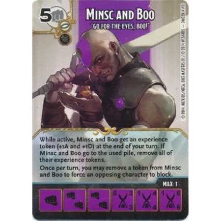 Dungeons and Dragons Dice Masters: DandD Forgotten Realms: Battle for Faerun: Minsc and Boo - Go for the Eyes, Boo Promo (Best Dice Masters Starter Set)