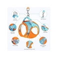 thumbnail image 5 of 1 Set Of Pet Harness Strap (back And Chest) With Reflective And Breathable Design, Including Harness And Traction Rope For Walking Dogs And Cats Outdo, 5 of 5